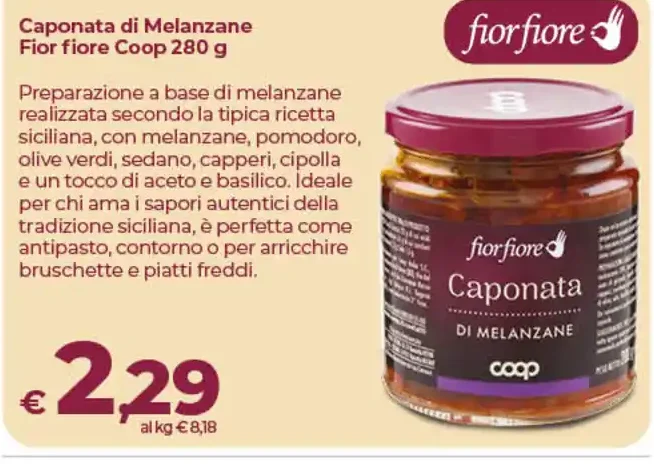 Caponata di Melanzane Fior Fiore Coop