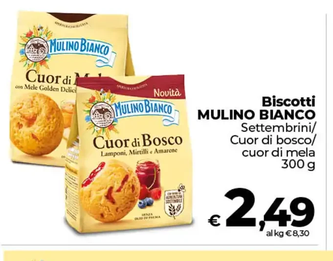 Biscotti Mulino Bianco