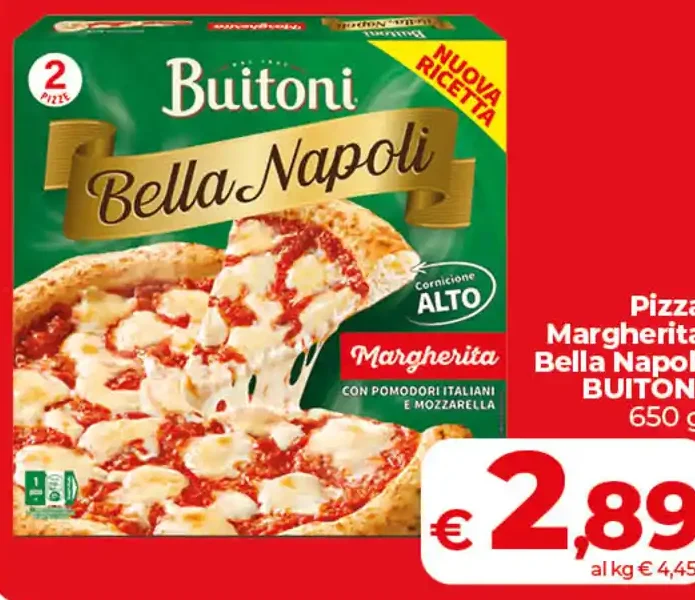 Pizza Margherita Bella Napoli Buitoni