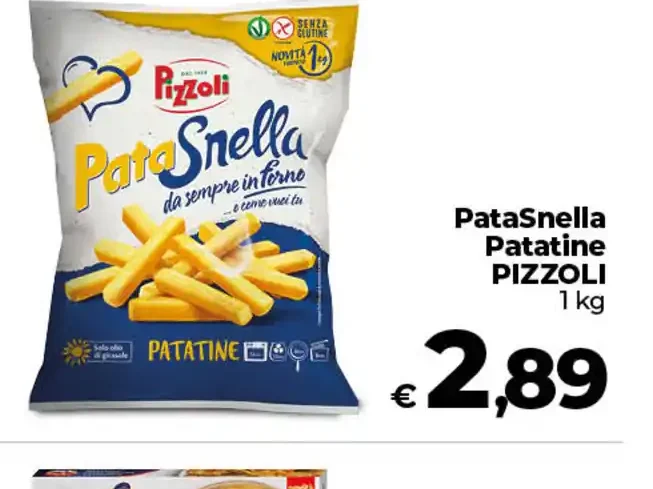 PatasNella Patatine Pizzoli