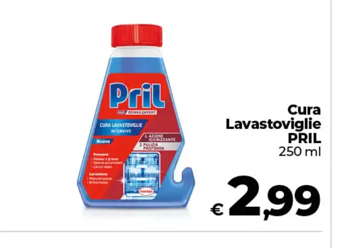 Cura lavastoviglie Pril