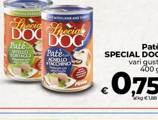 Cibo umido per cani
