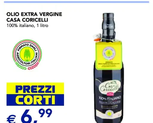 Olio extravergine di oliva Casa Coricelli