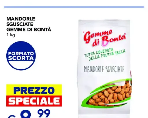 Mandorle sgusciate Gemme di Bontà