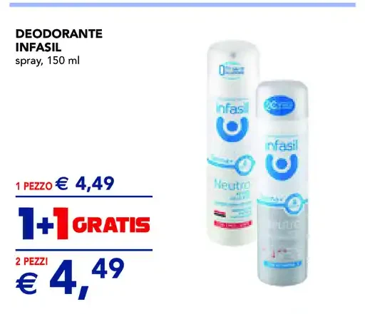 Deodorante Infasil