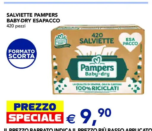 Salviette Pampers Baby-Dry