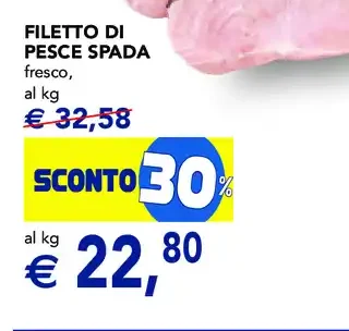 Filetto di pesce spada