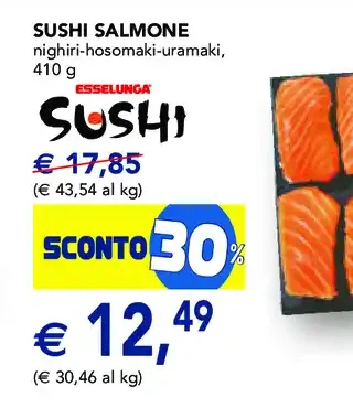Sushi salmone