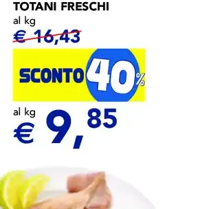 Totani freschi