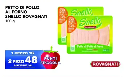 Petto di pollo al forno Snello Rovagnati