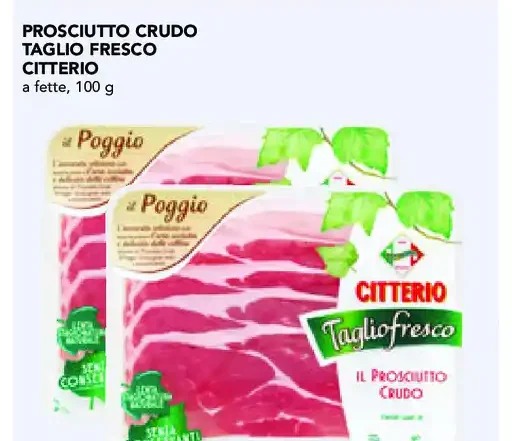 Prosciutto crudo Tagliofresco Citterio