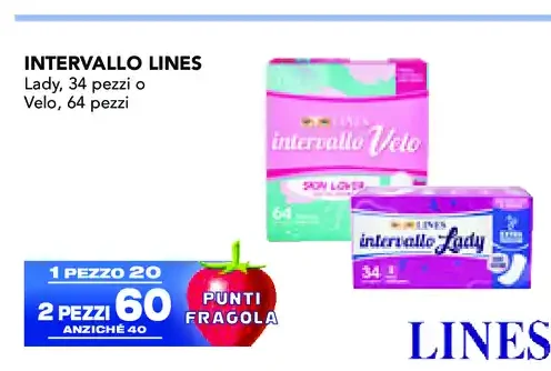 Lines Intervallo