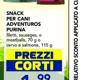 Snack per cani Adventuros Purina