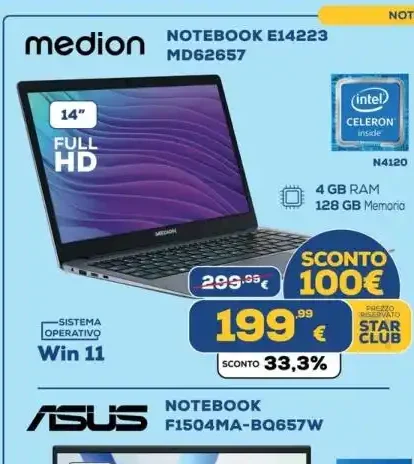 Notebook E14223 MD62657
