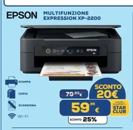 Epson Expression XP-2200 multifunzione