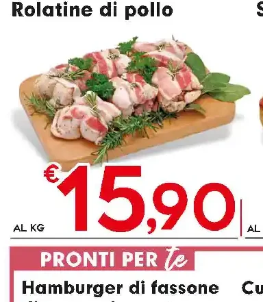 Rolatine di pollo