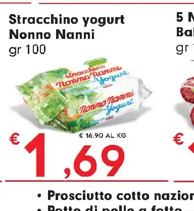 Stracchino yogurt Nonno Nanni