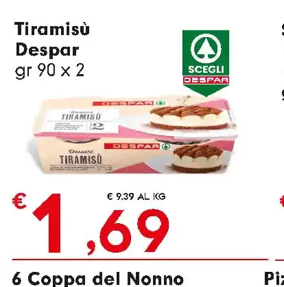 Tiramisù Despar