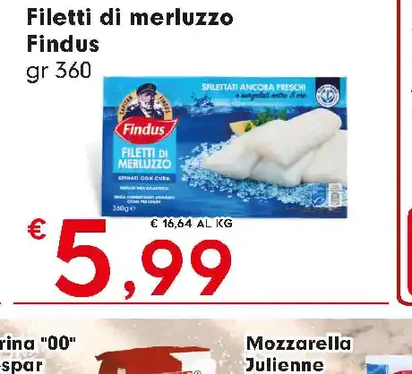 Filetti di merluzzo