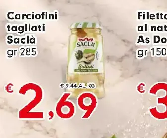 Carciofini tagliati