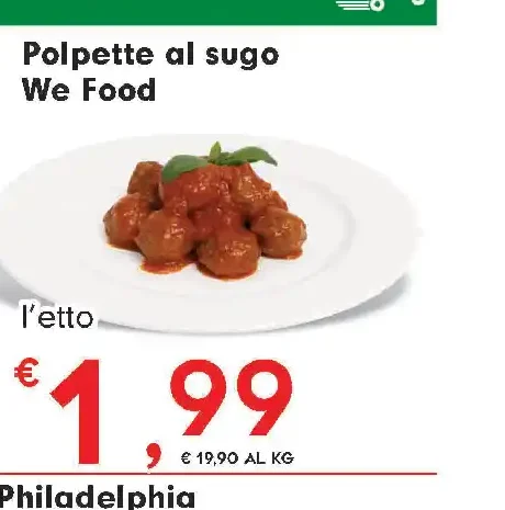 Polpette al sugo