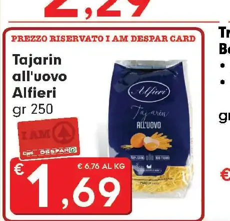 Tajarin all'uovo