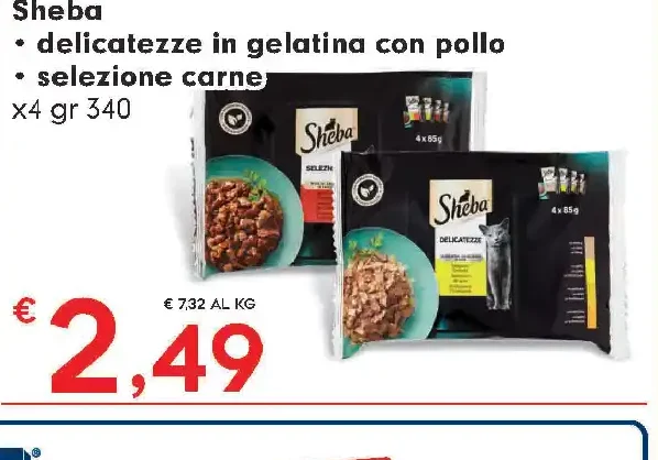 Sheba delicatesse in gelatina