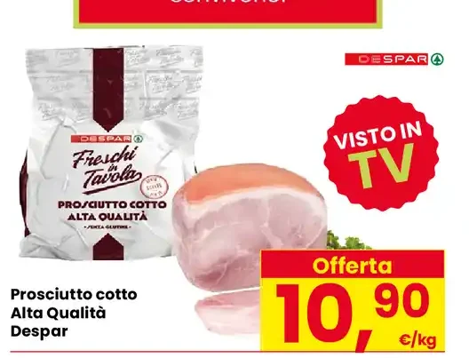 Prosciutto cotto Alta Qualità Despar