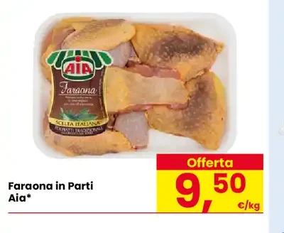 Faraona in parti Aia