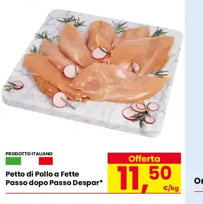 Petto di pollo a fette Passo Dopo Passo Despar