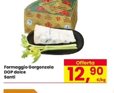 Formaggio Gorgonzola DOP dolce Santi