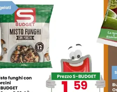 Misto funghi con porcini S-Budget