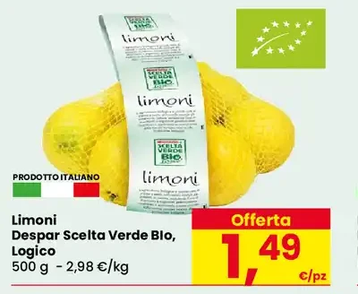 Limoni Despar Scelta Verde Bio Logico