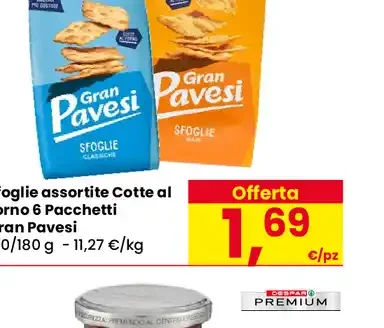 Sfoglie assortite Cotte al Forno Gran Pavesi