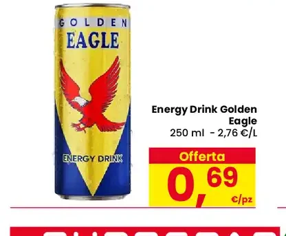 Energy Drink Golden Eagle