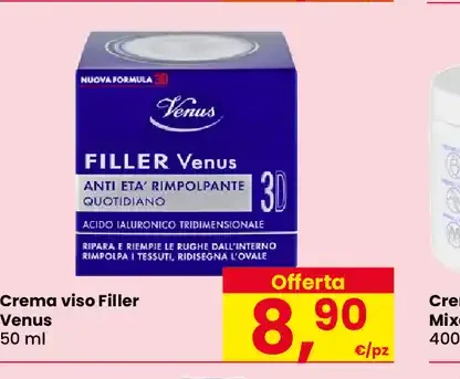 Crema viso Filler Venus