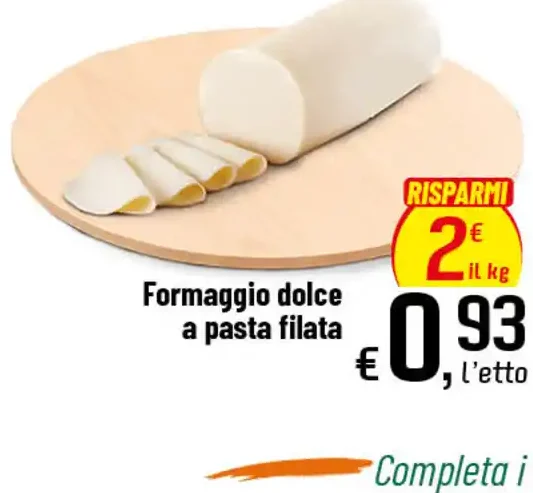 Formaggio dolce a pasta filata