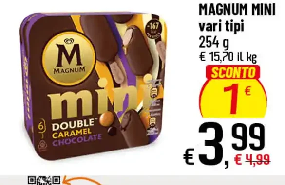 Magnum Mini vari tipi