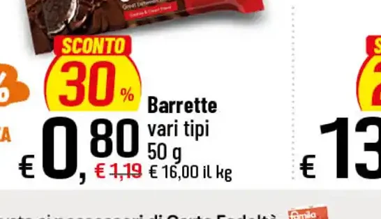 Barrette vari tipi