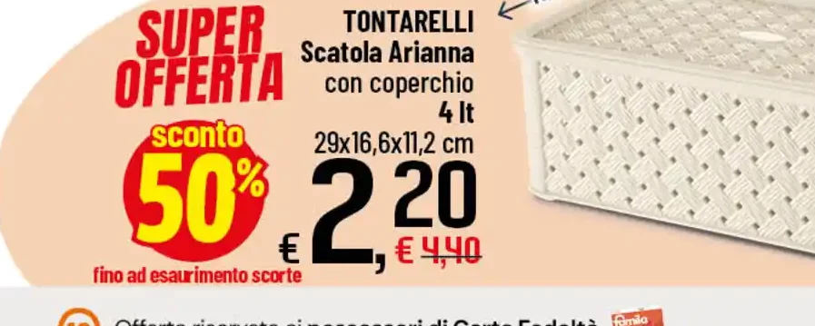 Scatola contenitore