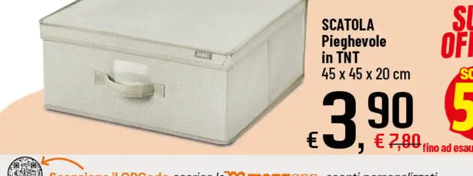 Scatola pieghevole