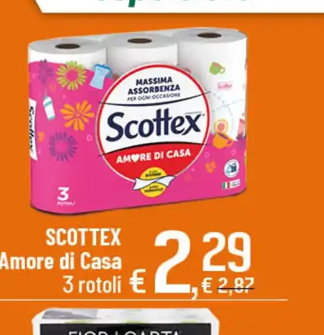 Carta igienica Scottex Amore di Casa
