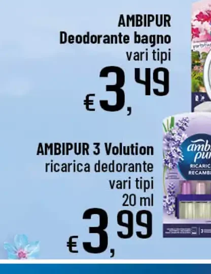 Deodorante bagno Ambipur