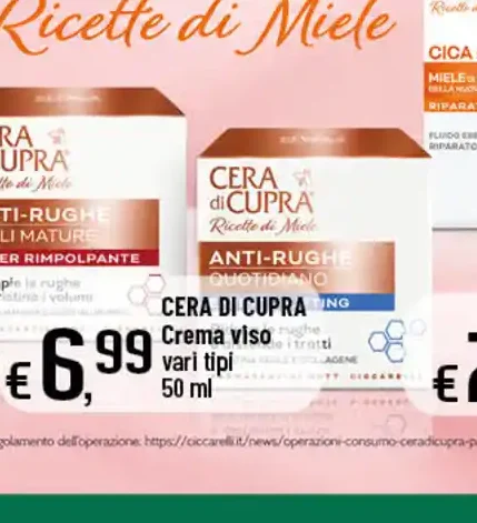 Crema viso Cera di Cupra