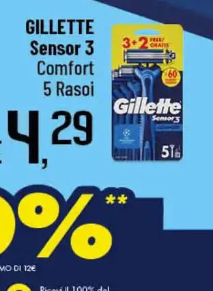 Gillette Sensor 3 Comfort