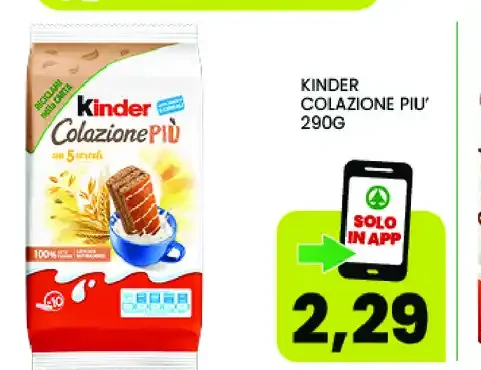 Kinder Colazione Più 290 g