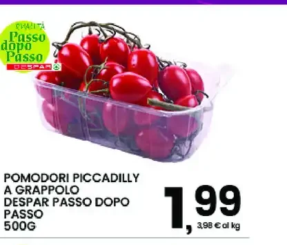 Pomodori Piccadilly a grappolo Despar Passo dopo Passo