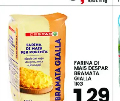 Farina di mais bramata gialla