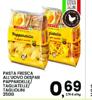 Pasta fresca all'uovo