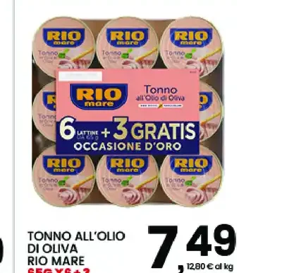 Tonno all'olio di oliva Rio Mare